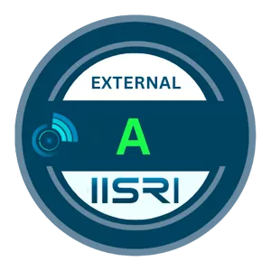 A rating badge